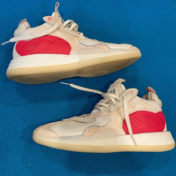 Adidas Off-White ZoneBoost Basketball Sneaker - Picture 1 of 5